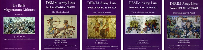 DBMM-Regelwerk und DBMM-Armeebücher